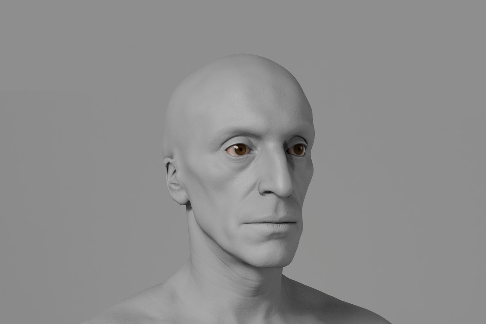 Head wrapped with the Unreal Engine 5.8 solver